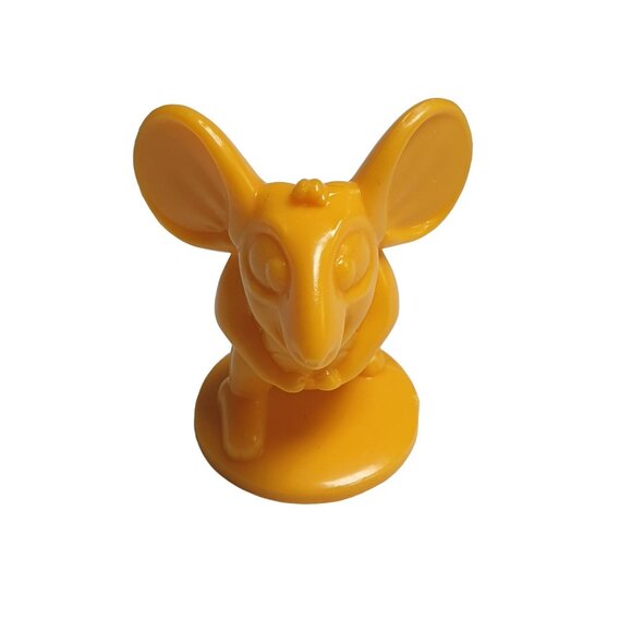 Vintage Mouse Trap Replacement Yellow Mouse Figure 2021 Child Game Night Toy - Picture 1 of 5